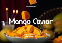 Mango Caviar Font - Featured Image