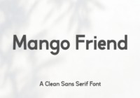 Mango Friend Font - Featured Image
