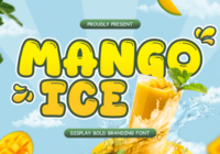 Mango Ice Font - Featured Image