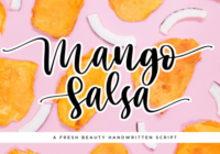 Mango Salsa Font - Featured Image