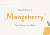 Mangoberry Font - Featured Image