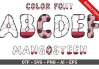 Mangosteen Bundle Font - Featured Image