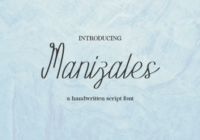 Manizales Font - Featured Image