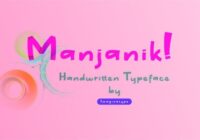 Manjanik Font - Featured Image