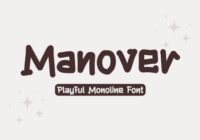 Manover Font - Featured Image