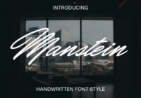 Manstein Font - Featured Image