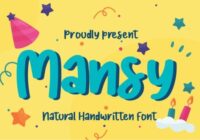 Mansy Font - Featured Image