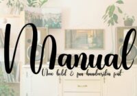 Manual Font - Featured Image