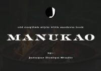 Manukao Font - Featured Image
