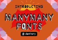 Manymany Font - Featured Image