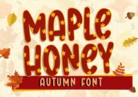 Maple Honey Font - Featured Image