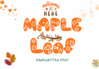 Maple Leaf Font - Featured Image