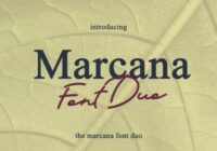 Marcana Font - Featured Image