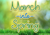March into Spring Font - Featured Image