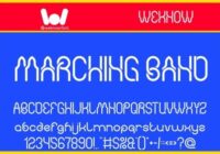 Marching Band Font - Featured Image