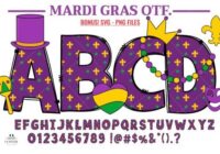 Mardi Gras Fleur De Lis Font - Featured Image