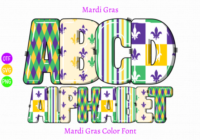 Mardi Gras Font - Featured Image
