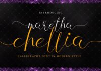 Maretha Chellia Font - Featured Image