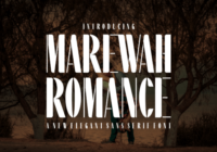Marewah Romance Font - Featured Image