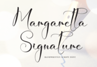 Margaretta Signature Font - Featured Image