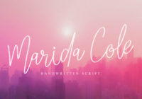 Marida Cole Font - Featured Image