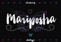 Mariposha Font - Featured Image