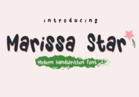 Marissa Star Font - Featured Image