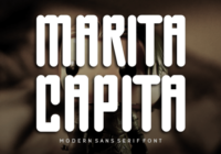 Marita Capita Font - Featured Image