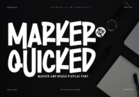 Marker Quicked Font - Featured Image