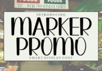 Market Promo Font - Featured Image