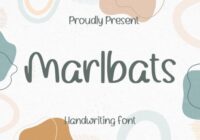Marlbats Font - Featured Image