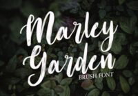 Marley Garden Font - Featured Image