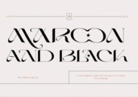 Maroon and Black Font - Featured Image