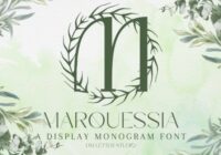 Marquessia Monogram Font - Featured Image