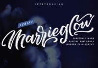 Marrieglow Font - Featured Image