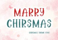 Marry Christmas Font - Featured Image