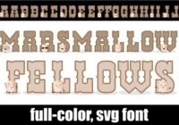 Marshmallow Fellows Font - Featured Image