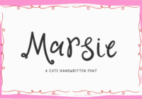 Marsie Font - Featured Image