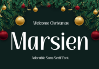 Marsien Font - Featured Image
