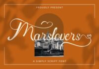 Marslovers Font - Featured Image