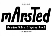 Marsted Font - Featured Image