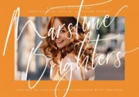 Marstime Brighters Font - Featured Image