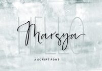 Marsya Font - Featured Image
