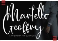 Martello Geoffry Font - Featured Image