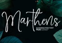 Marthens Font - Featured Image