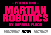Martian Robotics Font - Featured Image