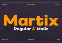Martix Sans Serif Font - Featured Image