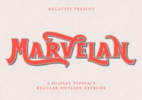 Marvelan Font - Featured Image