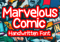 Marvelous Comic Font - Featured Image