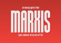 Marxis Font - Featured Image